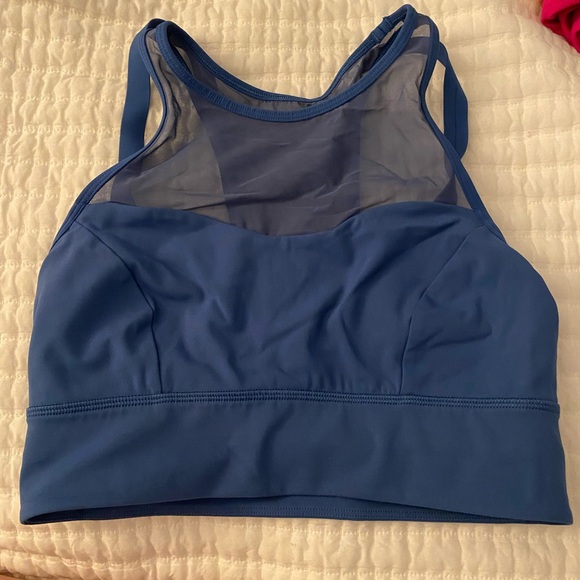 Lululemon Longline Blue Top Size 6 - Picture 1 of 4